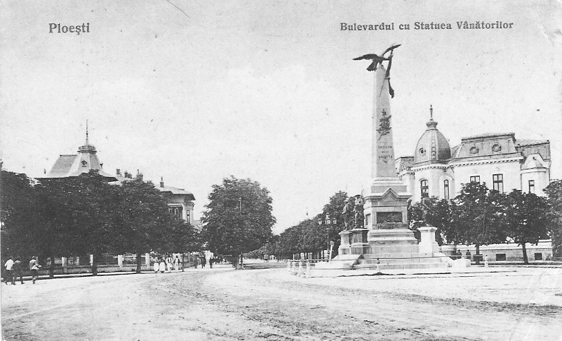 Statuia Vânătorilor cu Bulevardul